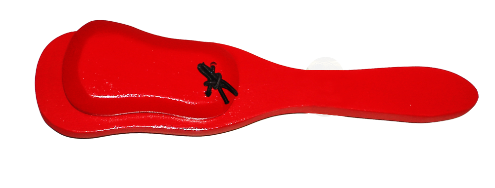 Mano Percussion | UE543 | Handle Castanet | Red Mano Percussion | UE543 | Handle Castanet | Red